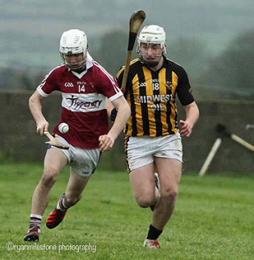 Kieran Maher in full flight