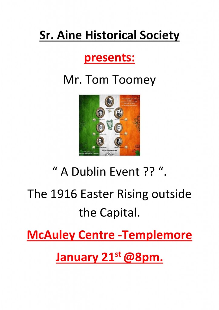 Tom Toomey poster