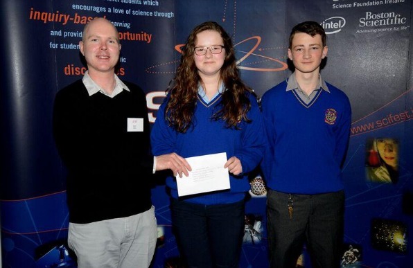 3rd years Caitriona Ryan and Michael Ryan