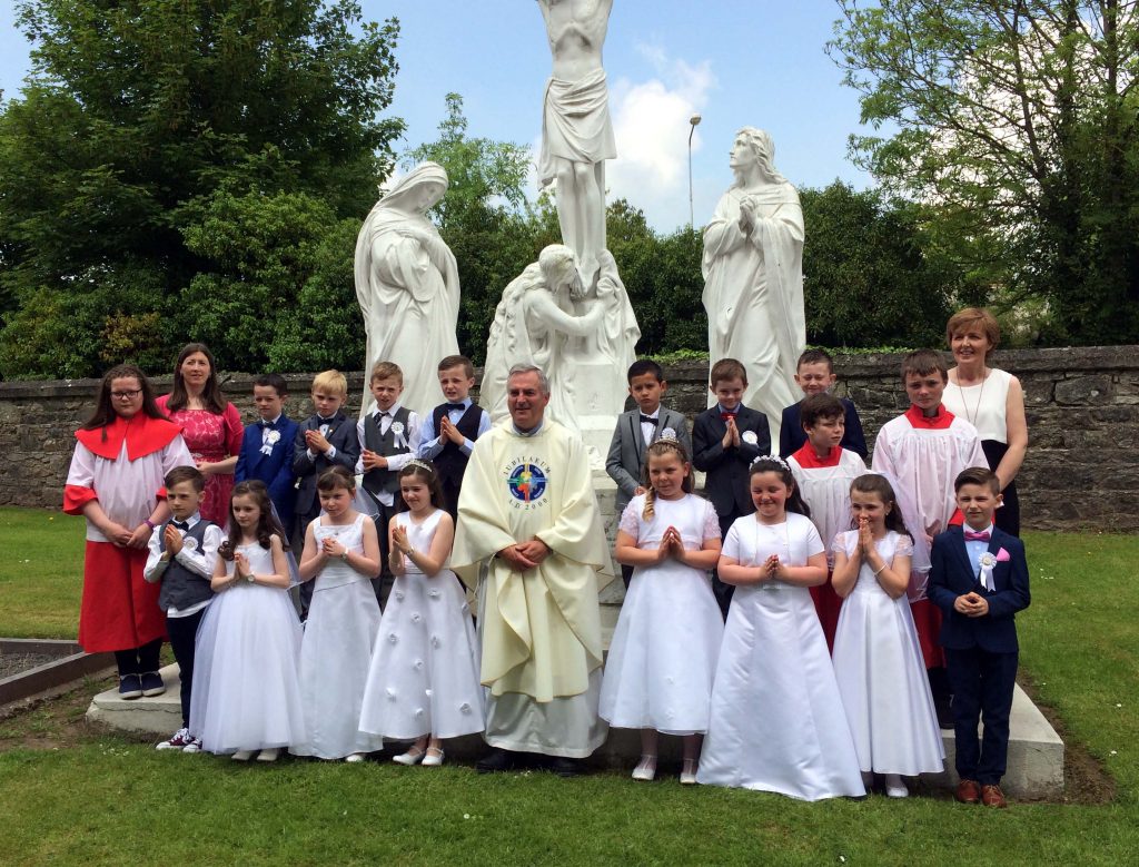 Scoil Naomh Cualán Communion Class 29th May 2016