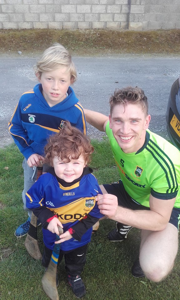 Bobby & Oisin (grandsons of Mick & Frances Kennedy, Cullohill) wish their hero Brendan and all the Tipp team the very best of luck on Sunday next.