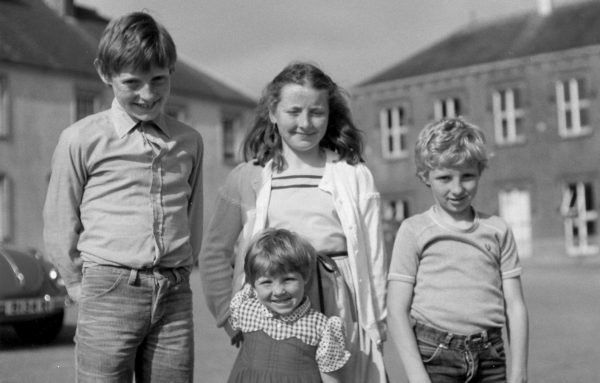 Kelly Family, St. Brigid's Villas Back: Tomás and Sheila Front: Mary and Denis