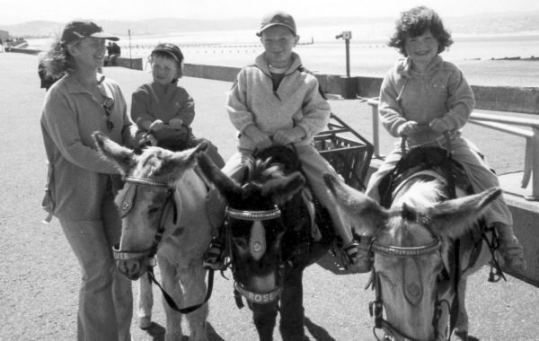 At the Seaside Rena, Seamus, Sean and Clodagh Ryan, Rathmoy