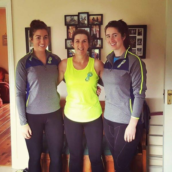 Track-Attackers Sinead, Kathleen and Aoife O'Meara